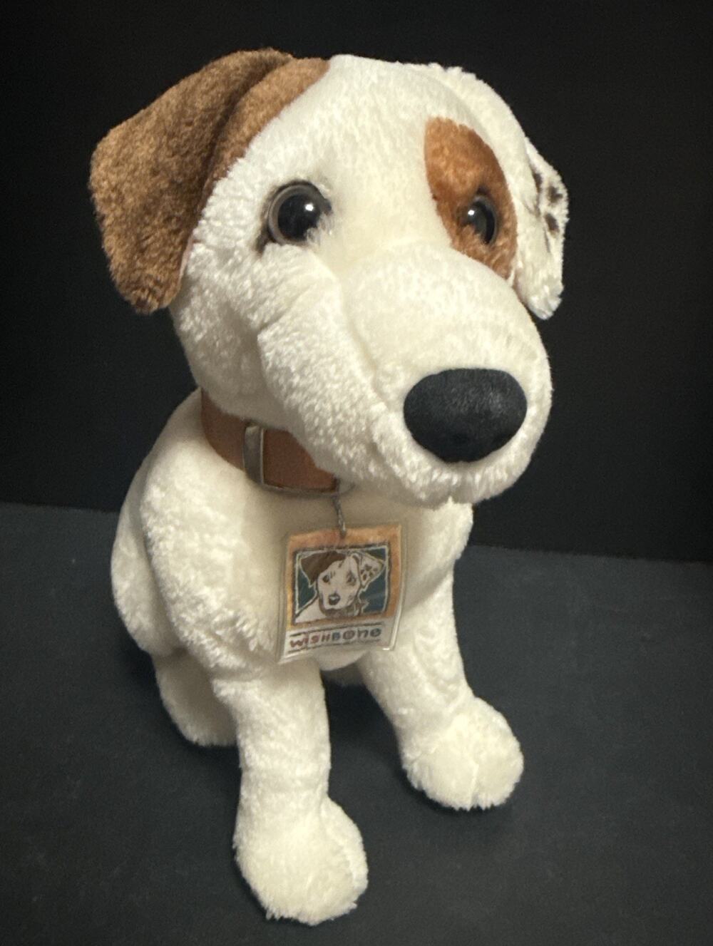 Wishbone Jack Russell Terrier Plush Dog PBS TV Show 13 Inch Toy Vintage 1996